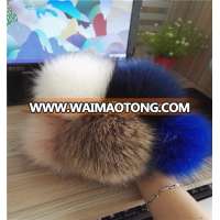 faux fur ball/ keychain/fashion pom pom Christmas decoration balls